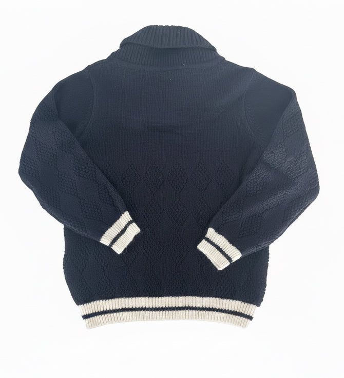 Maglione collo alto bambino Mayoral blu marino Mayoral 2 Anni 92cm