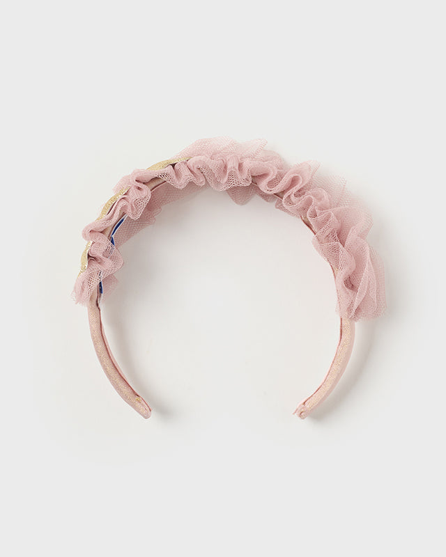 Cerchietto applicazione neonata Mayoral rosa cipria Mayoral Default Title