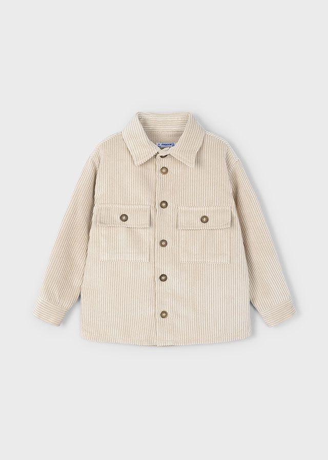 Camicia Overshirt velluto a costine bambino Mayoral beige Mayoral 2 Anni 92cm