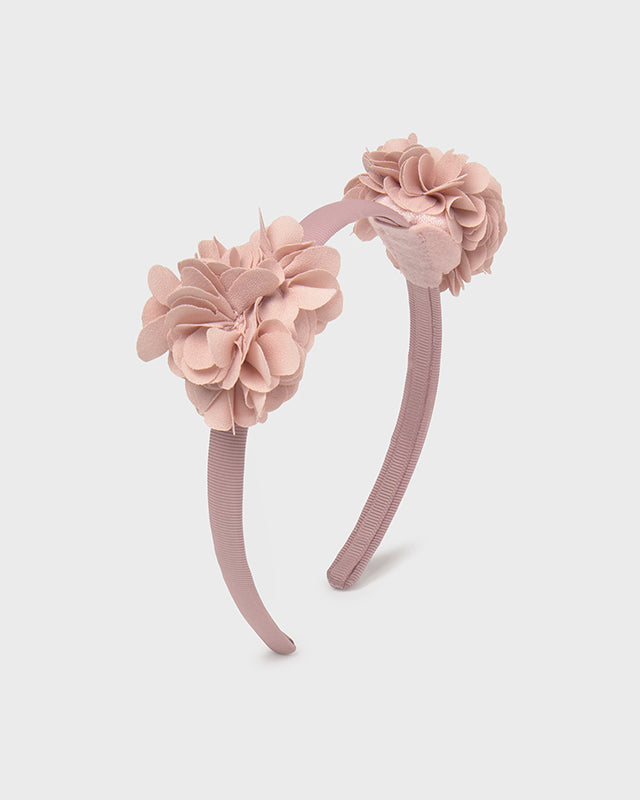 Cerchietto fiori neonata Mayoral rosa Mayoral