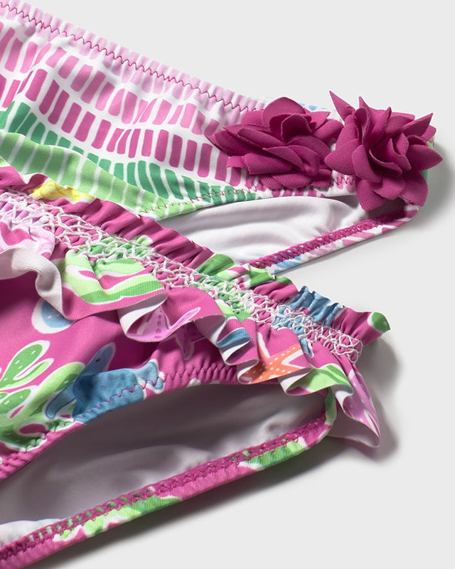 Set 2 costumi da bagno neonata Mayoral fucsia coralli Mayoral Fucsia