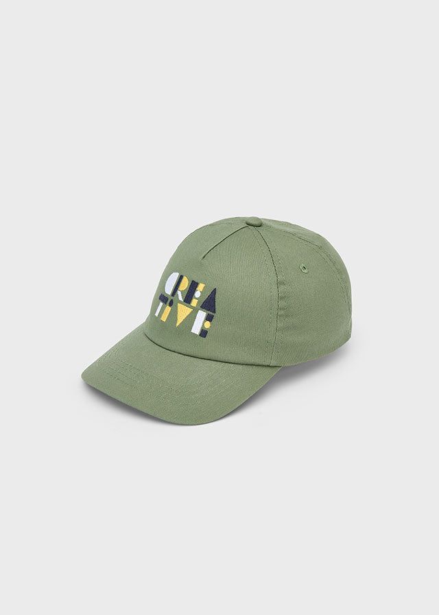 Cappello cotone bambino Mayoral verde Mayoral Verde