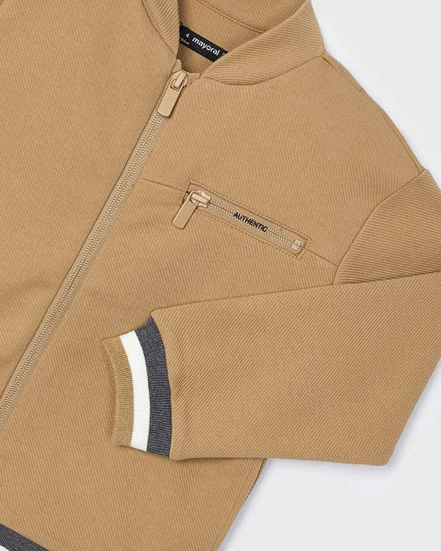 Felpa con cerniera bambino Mayoral caramello Mayoral Caramello