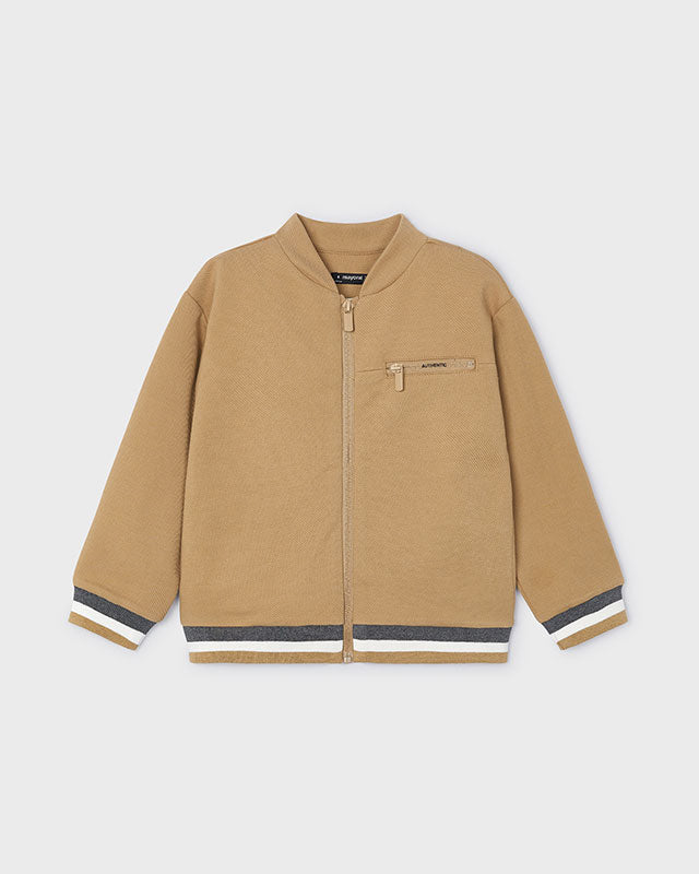 Felpa con cerniera bambino Mayoral caramello Mayoral Caramello