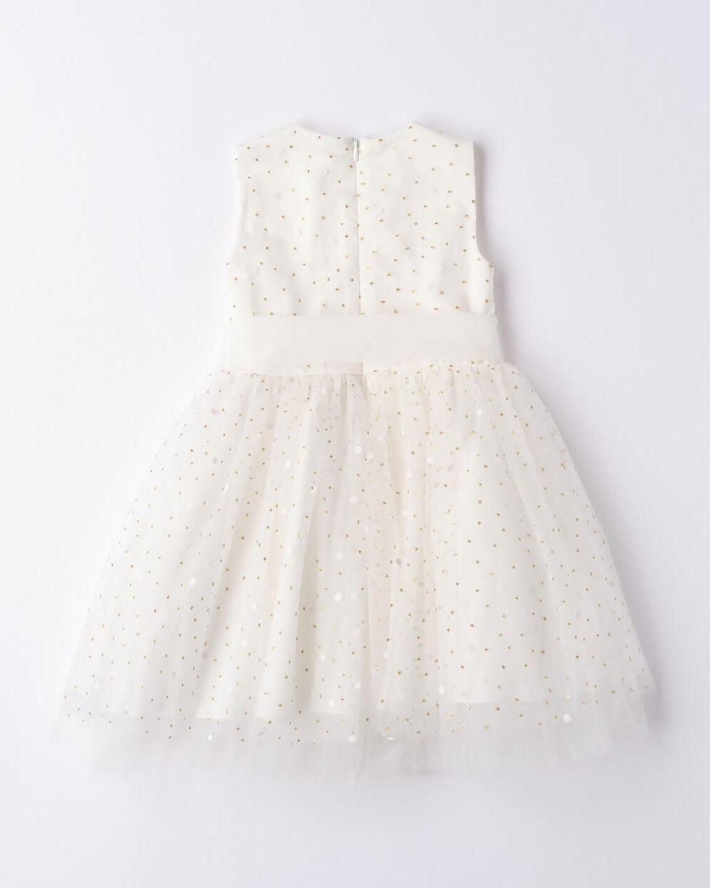 Abito cerimonia bambina iDO panna fantasia pois d'orati iDO Panna