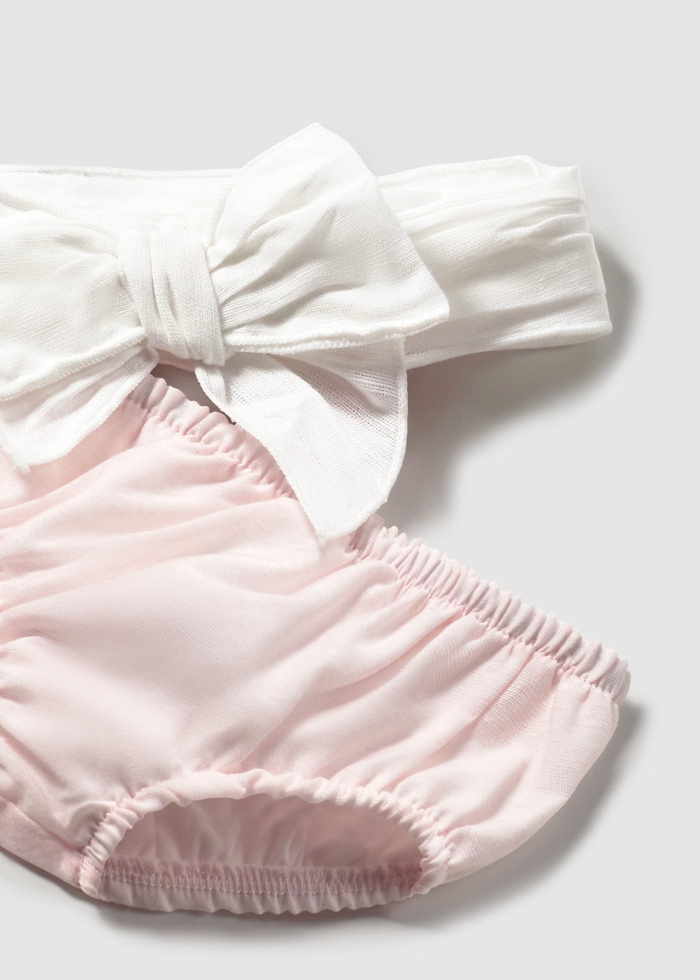 Abito cerimonia con copri pannolino neonata Mayoral Newborn rosa baby Mayoral Rosa