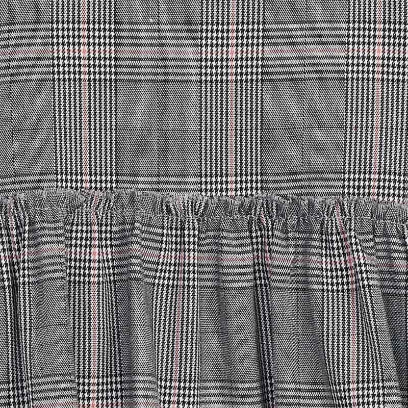 Abito di punto bambina Mayoral fantasia Galles grigio - ErreGiModaBimbo