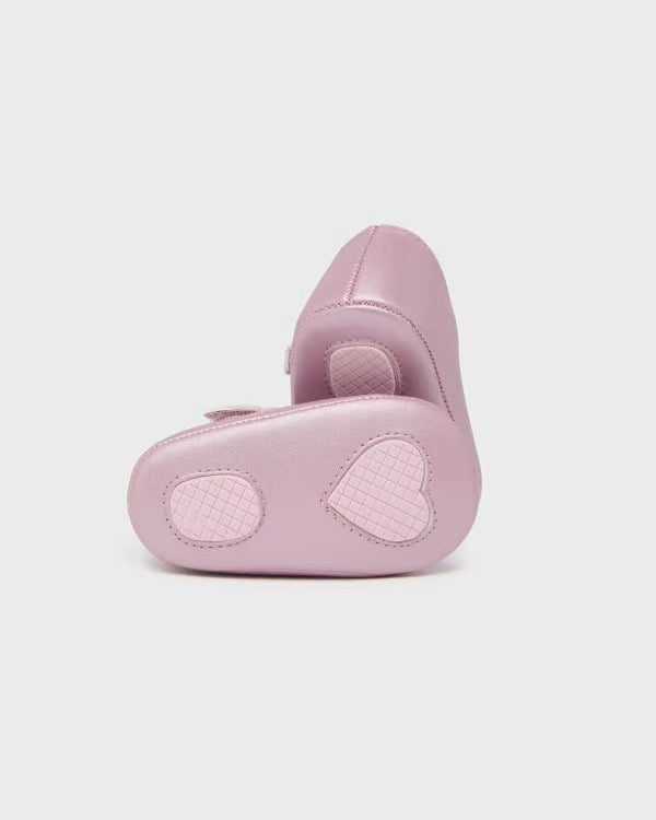 Ballerine fiore neonata Mayoral Newborn lilla - ErreGiModaBimbo