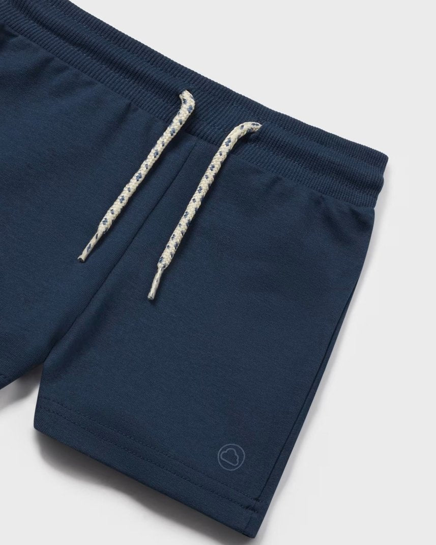 Bermuda basic neonato Mayoral cotone blu Mayoral Blu