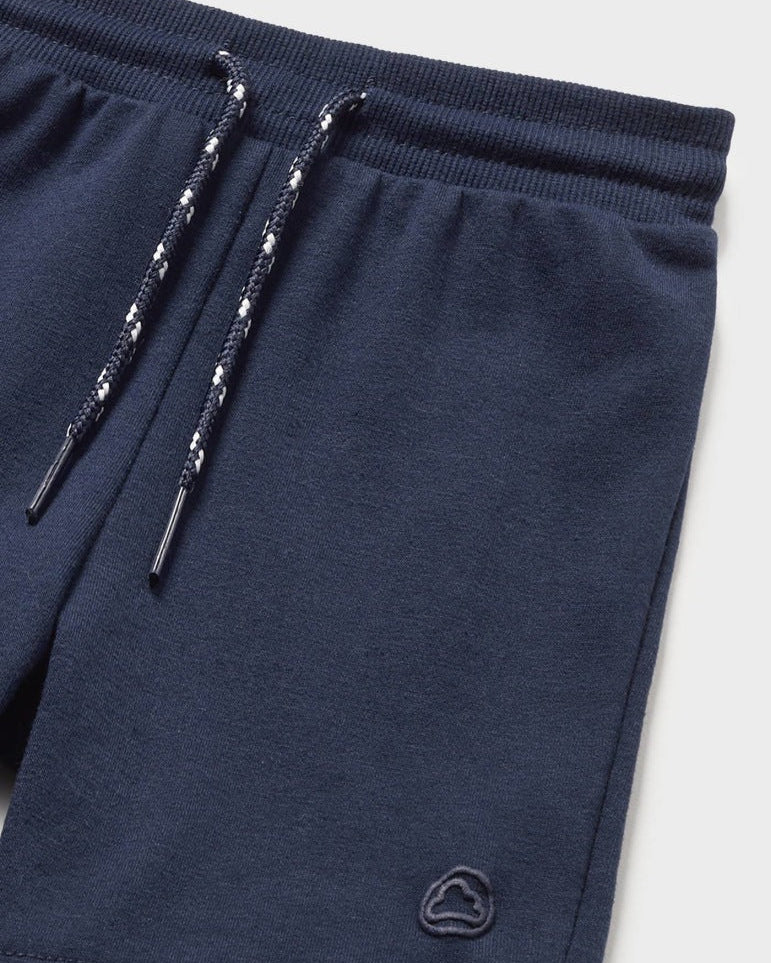 Bermuda basic neonato Mayoral cotone blu - ErreGiModaBimbo