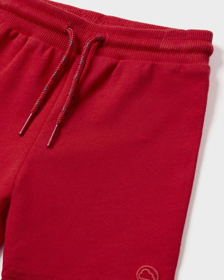 Bermuda basic neonato Mayoral cotone rosso - ErreGiModaBimbo