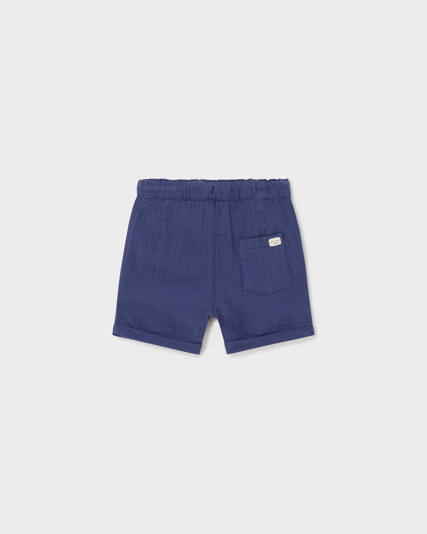 Bermudacoulisse fresco cotone neonato Mayoral blu Mayoral Blu