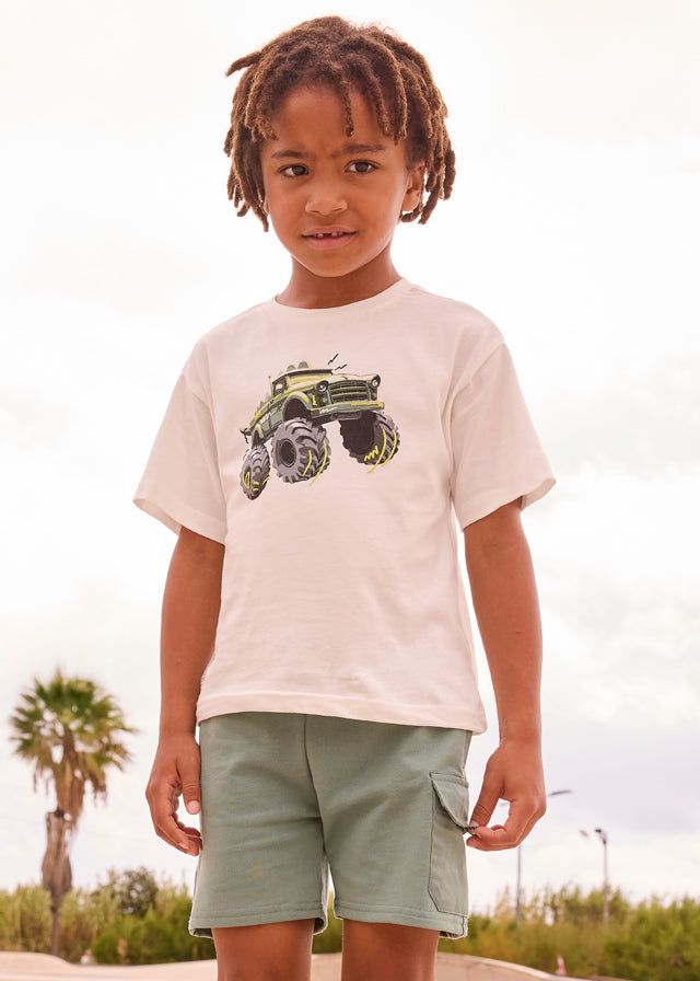 Bermuda Cargo Bambino - Mayoral Verde Alga Mayoral 2 Anni 92cm