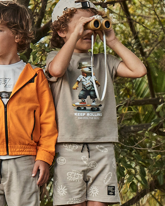 Bermuda casual bambino Mayoral Skate beige Mayoral Beige