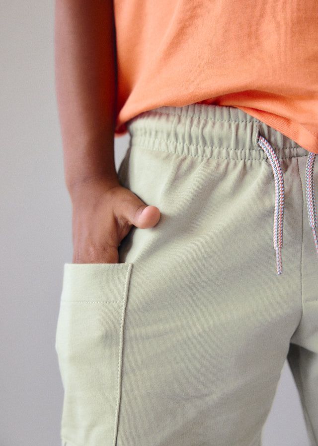 Bermuda bambino verde bambù con tasche Mayoral Mayoral 2 Anni 92cm