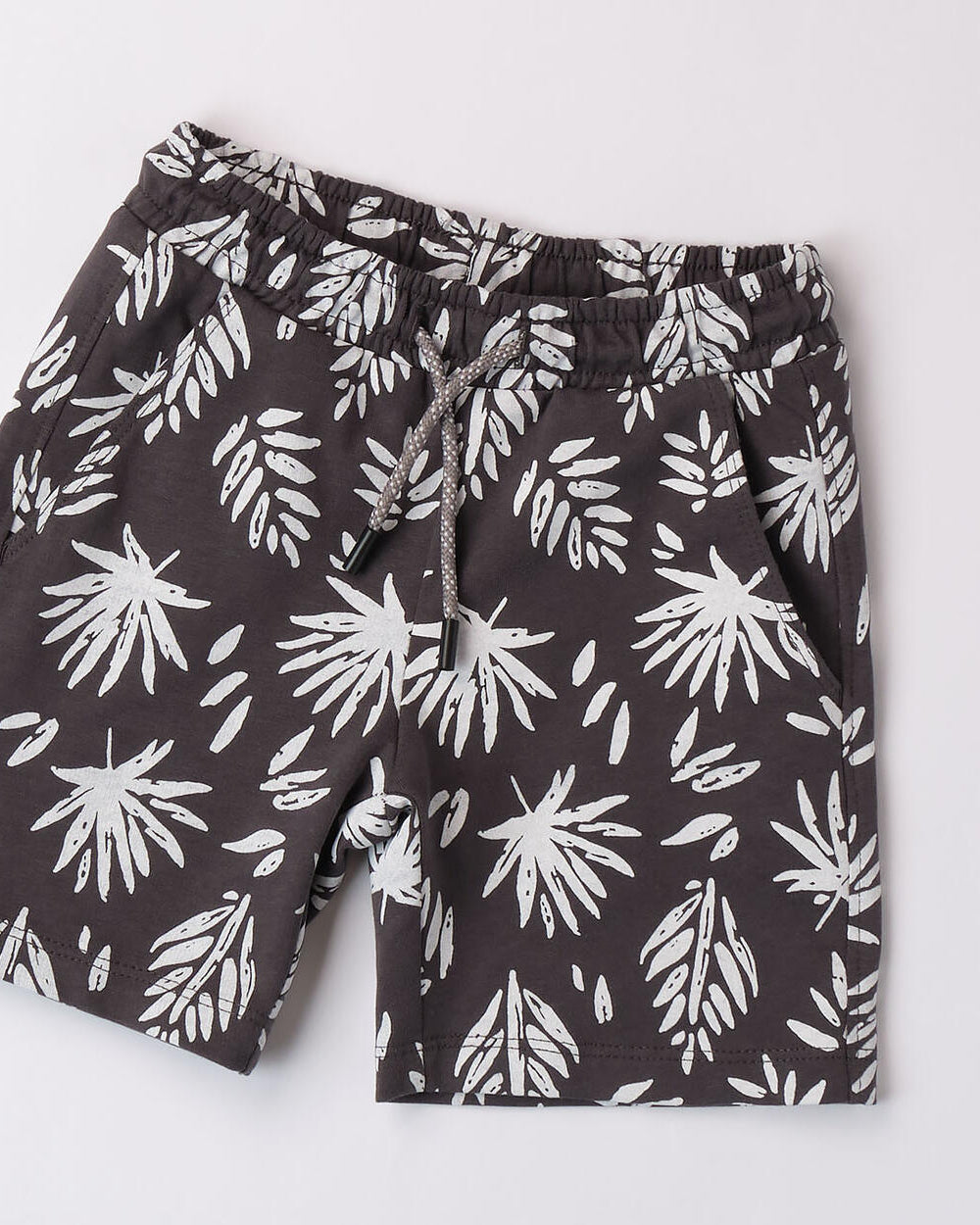 Bermuda fresco cotone bambino iDO stampa palme iDO Liquirizia