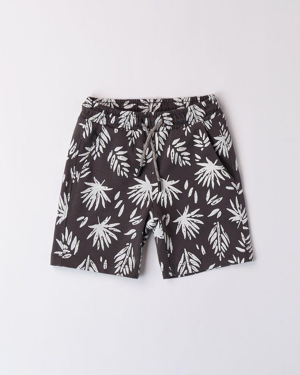 Bermuda fresco cotone bambino iDO stampa palme iDO Liquirizia