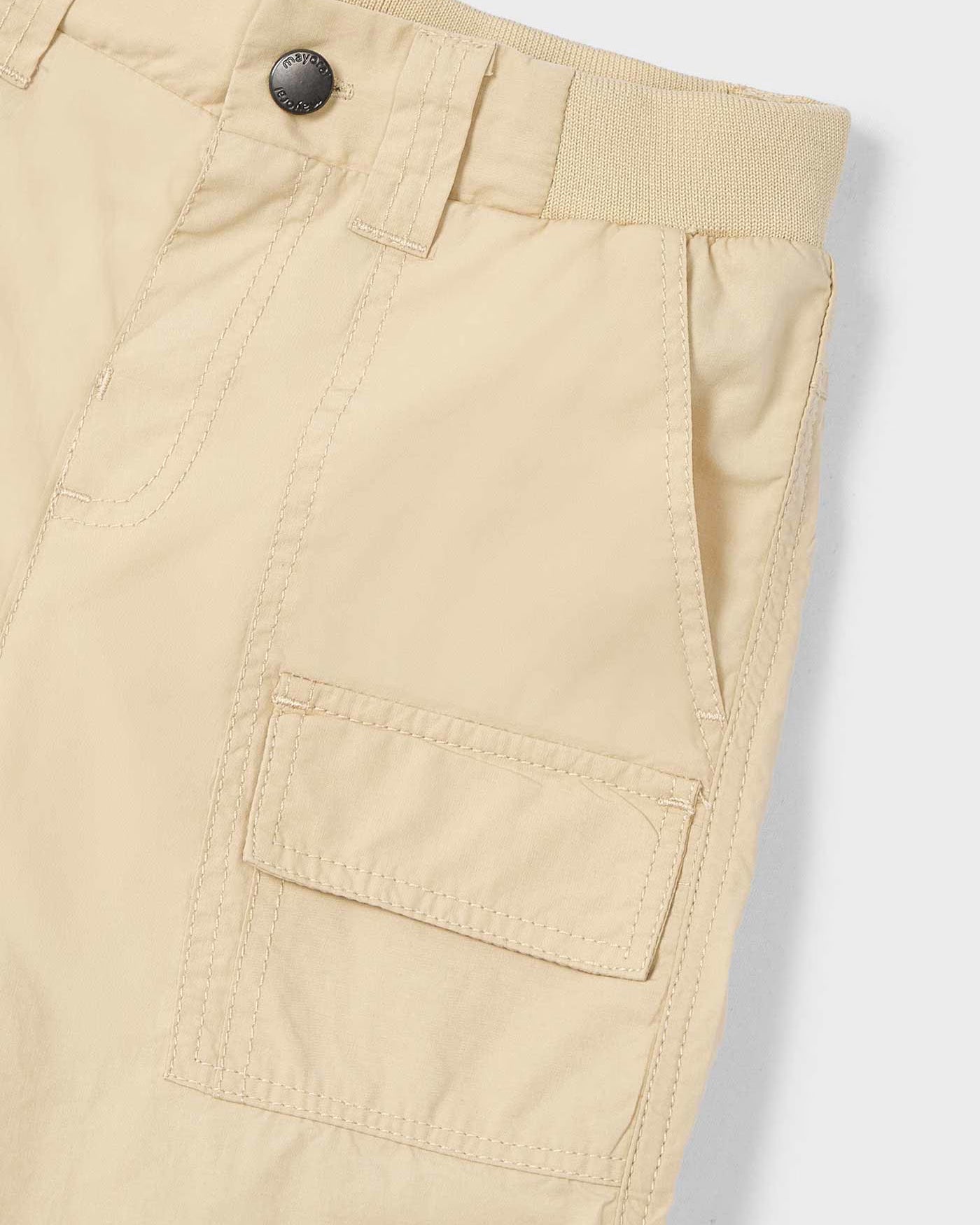 Bermuda in tela multi tasche bambino Mayoral beige Mayoral Beige
