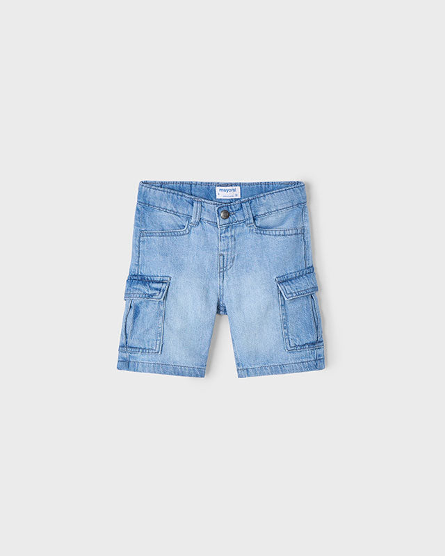Bermuda jeans cargo bambino Mayoral chiaro Mayoral Azzurro