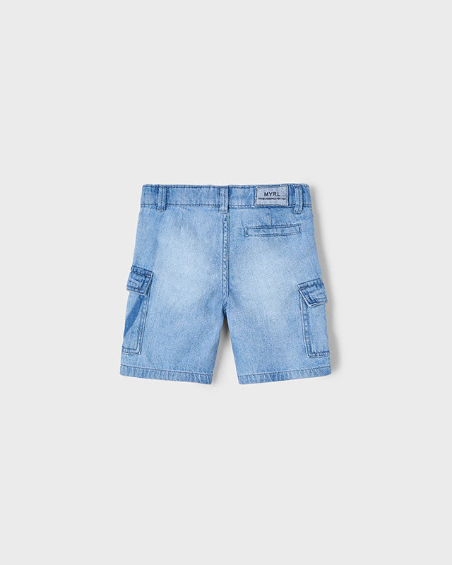 Bermuda jeans cargo bambino Mayoral chiaro Mayoral Azzurro