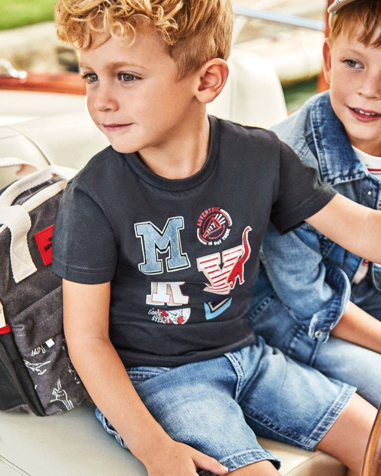 Bermuda jeans chiaro bambino Mayoral - ErreGiModaBimbo