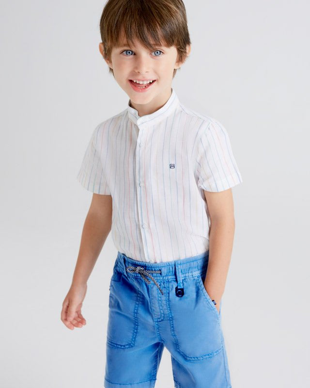 Bermuda jogger bambino Mayoral celeste - ErreGiModaBimbo