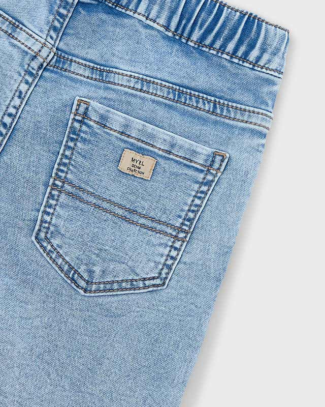 Bermuda Jogger Jeans Bambino Mayoral - Blu Chiaro Mayoral 2 Anni 92cm