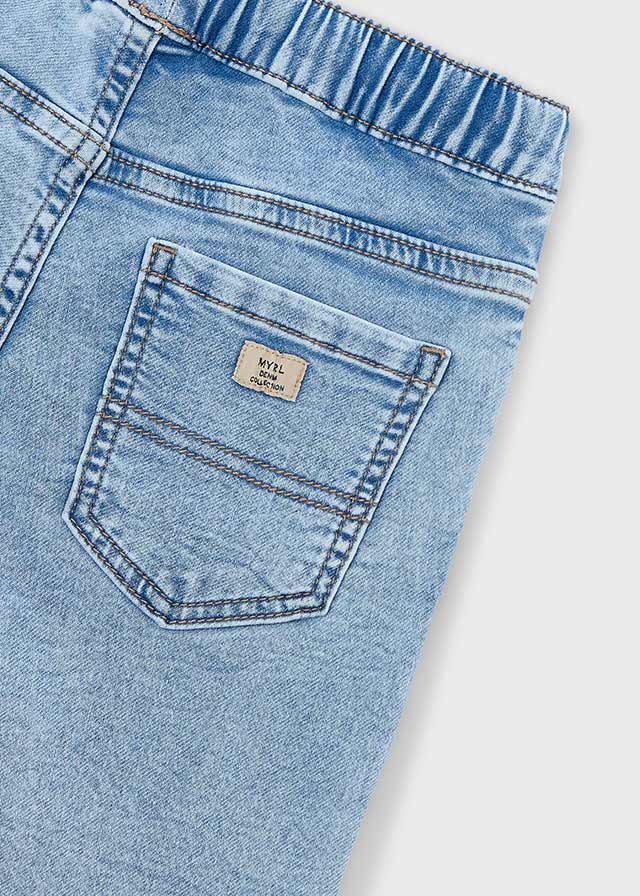 Bermuda Jogger Jeans Bambino Mayoral - Blu Chiaro Mayoral 2 Anni 92cm