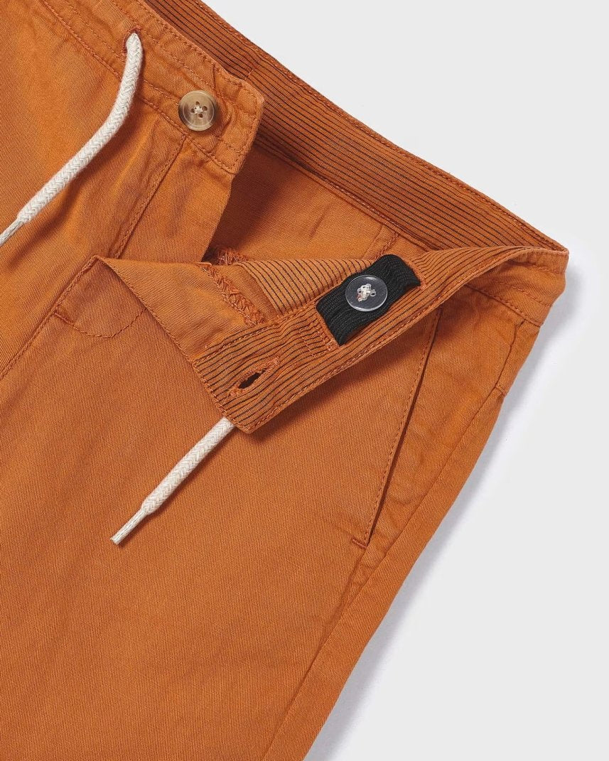 Bermuda lino coulisse bambino Mayoral arancio paprika Mayoral Arancione