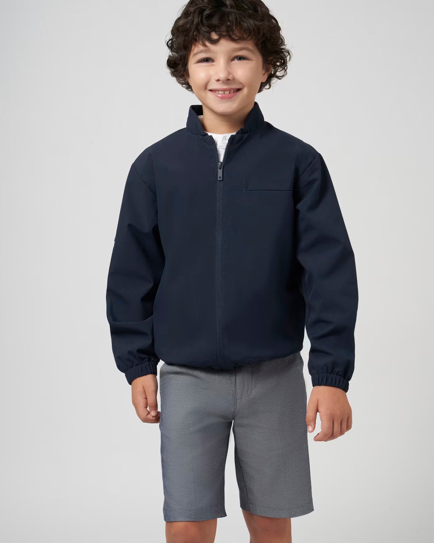 Bermuda in lino ragazzo Mayoral marino mix Mayoral Mix