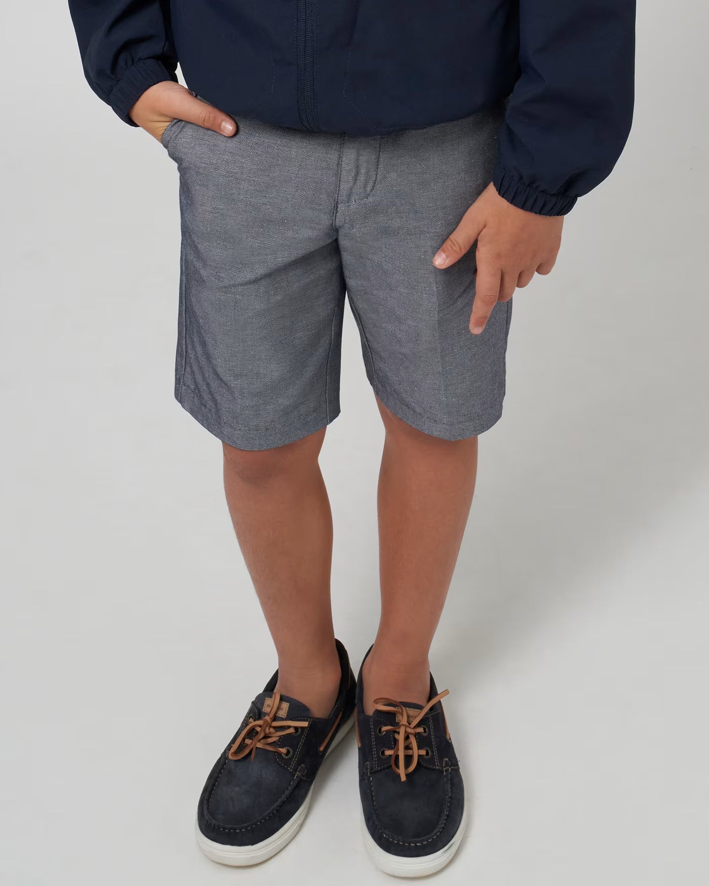 Bermuda in lino ragazzo Mayoral marino mix Mayoral Mix