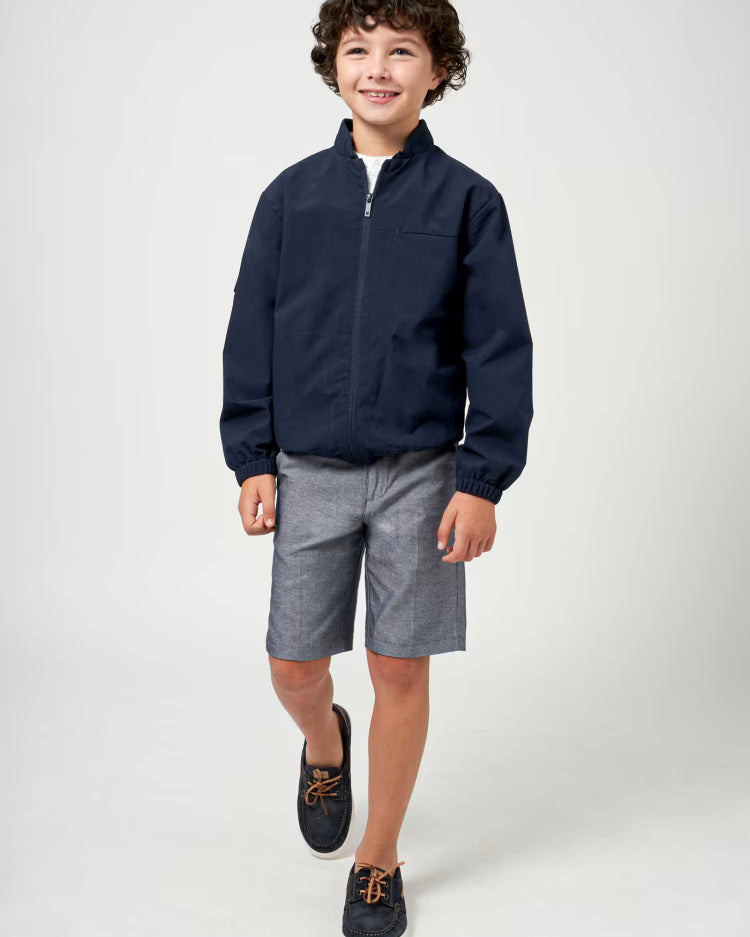 Bermuda in lino ragazzo Mayoral marino mix Mayoral Mix