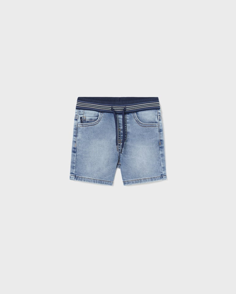 Bermuda neonato Mayoral jeans blu - ErreGiModaBimbo