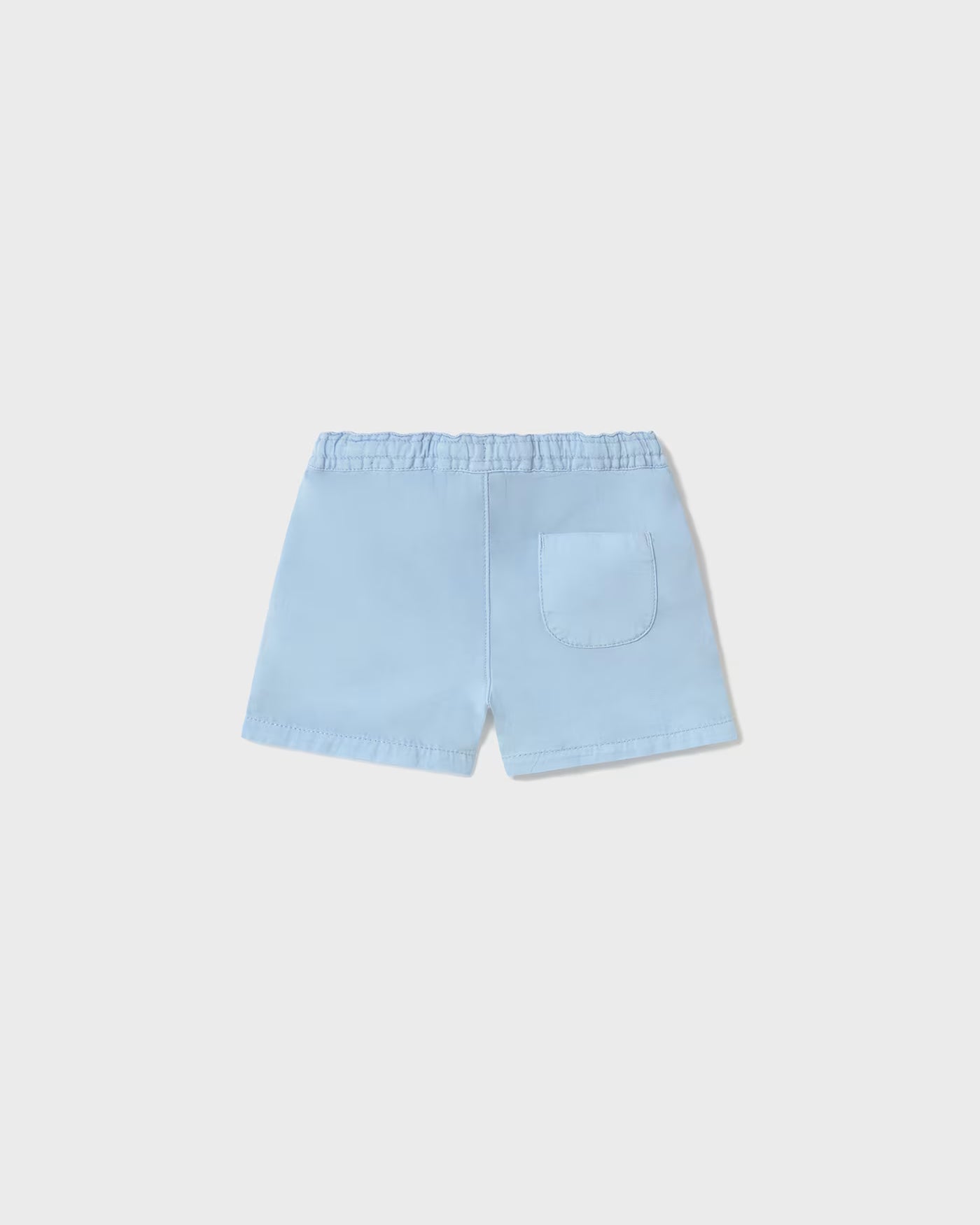 Bermuda relax con lino neonato Mayoral azzurro cielo Mayoral Azzurro