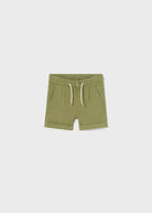 Bermuda relax neonato Mayoral vita regolabile lino verde - ErreGiModaBimbo