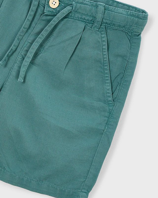 Bermuda bambino lino verde - Mayoral Mayoral 2 Anni 92cm