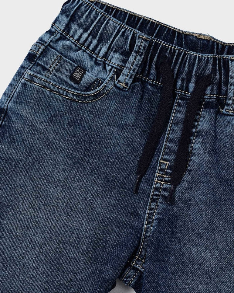 Bermuda soft jeasn denim cotone sostenibile bambino Mayoral - ErreGiModaBimbo