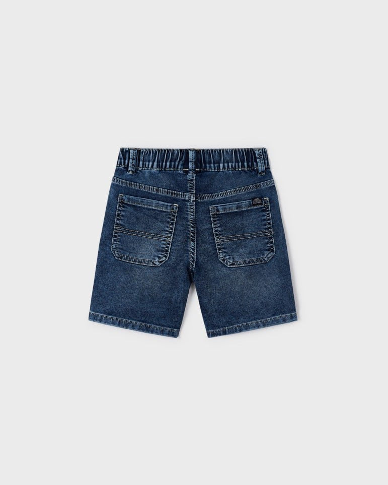 Bermuda soft jeasn denim cotone sostenibile bambino Mayoral - ErreGiModaBimbo