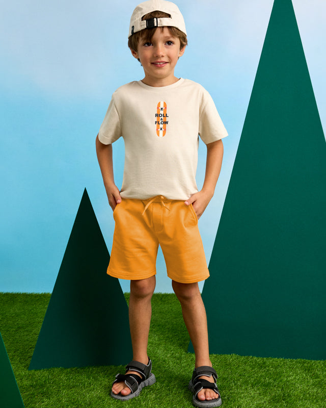 Bermuda sportivo basico bambino Mayoral arancione Mayoral Arancione