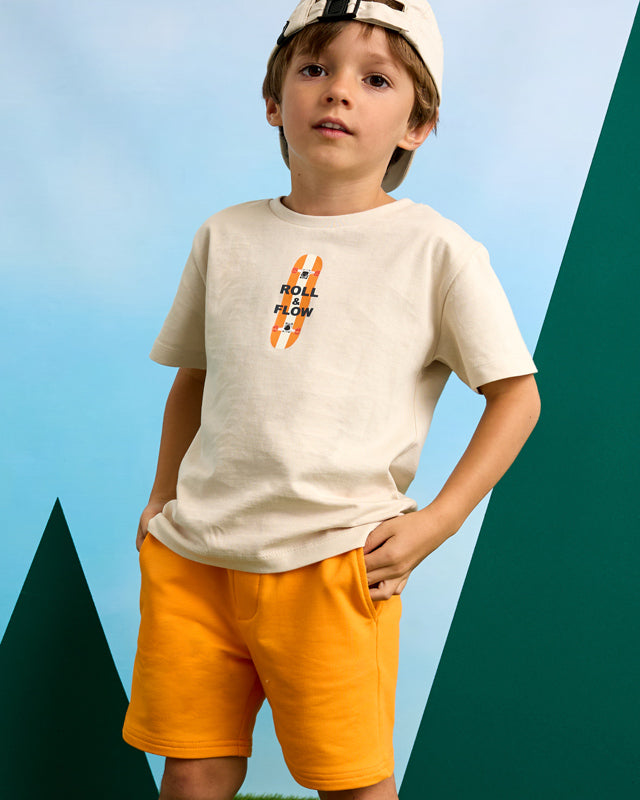 Bermuda sportivo basico bambino Mayoral arancione Mayoral Arancione