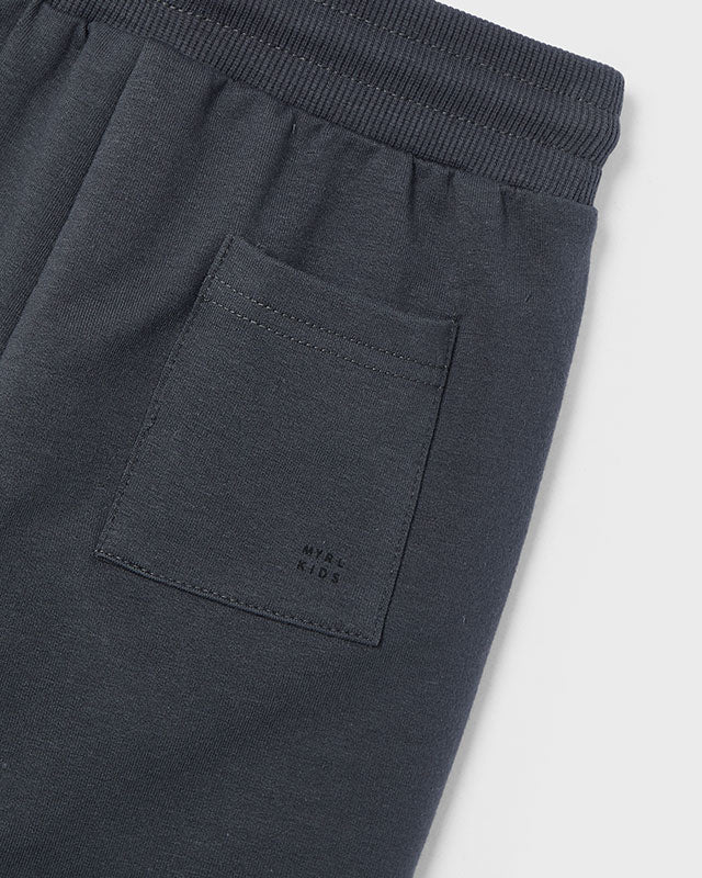 Bermuda sportivo basico bambino Mayoral grigio asfalto Mayoral Liquirizia