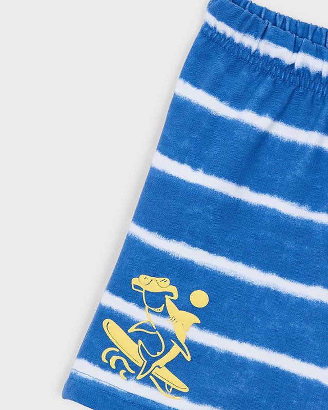 Bermuda bambino blu Surfing Mayoral con stampa a righe Mayoral 2 Anni 92cm