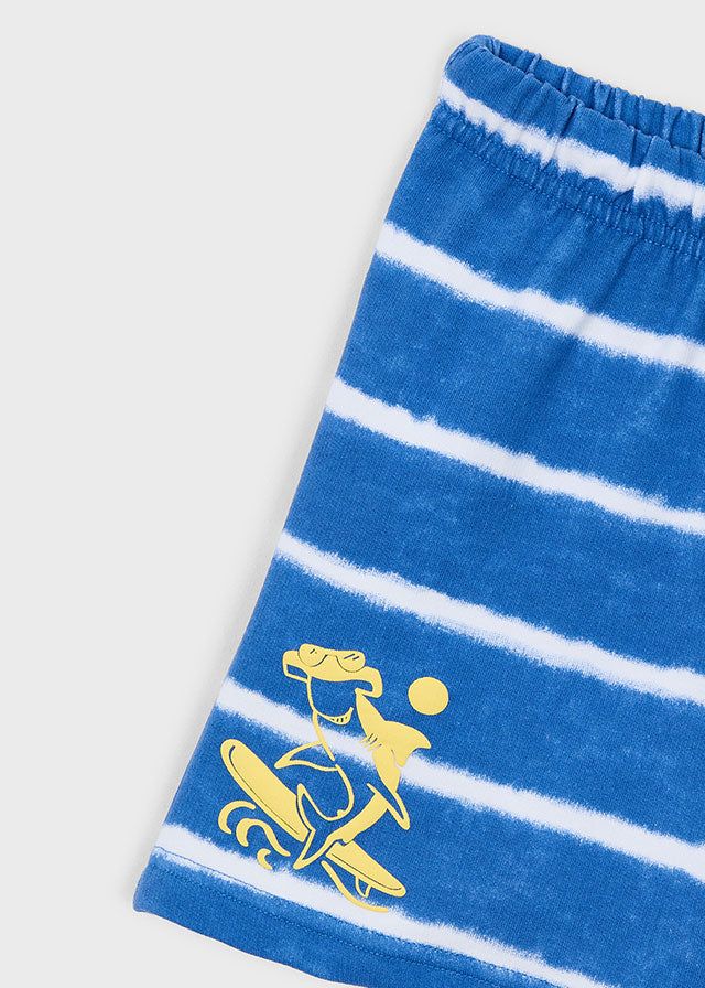 Bermuda bambino blu Surfing Mayoral con stampa a righe Mayoral 2 Anni 92cm