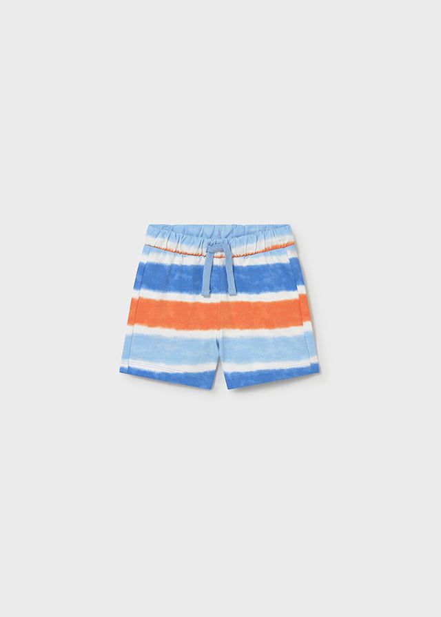 Bermuda neonato Mayoral tyedie azzurro e arancio Mayoral 6 Mesi 68cm