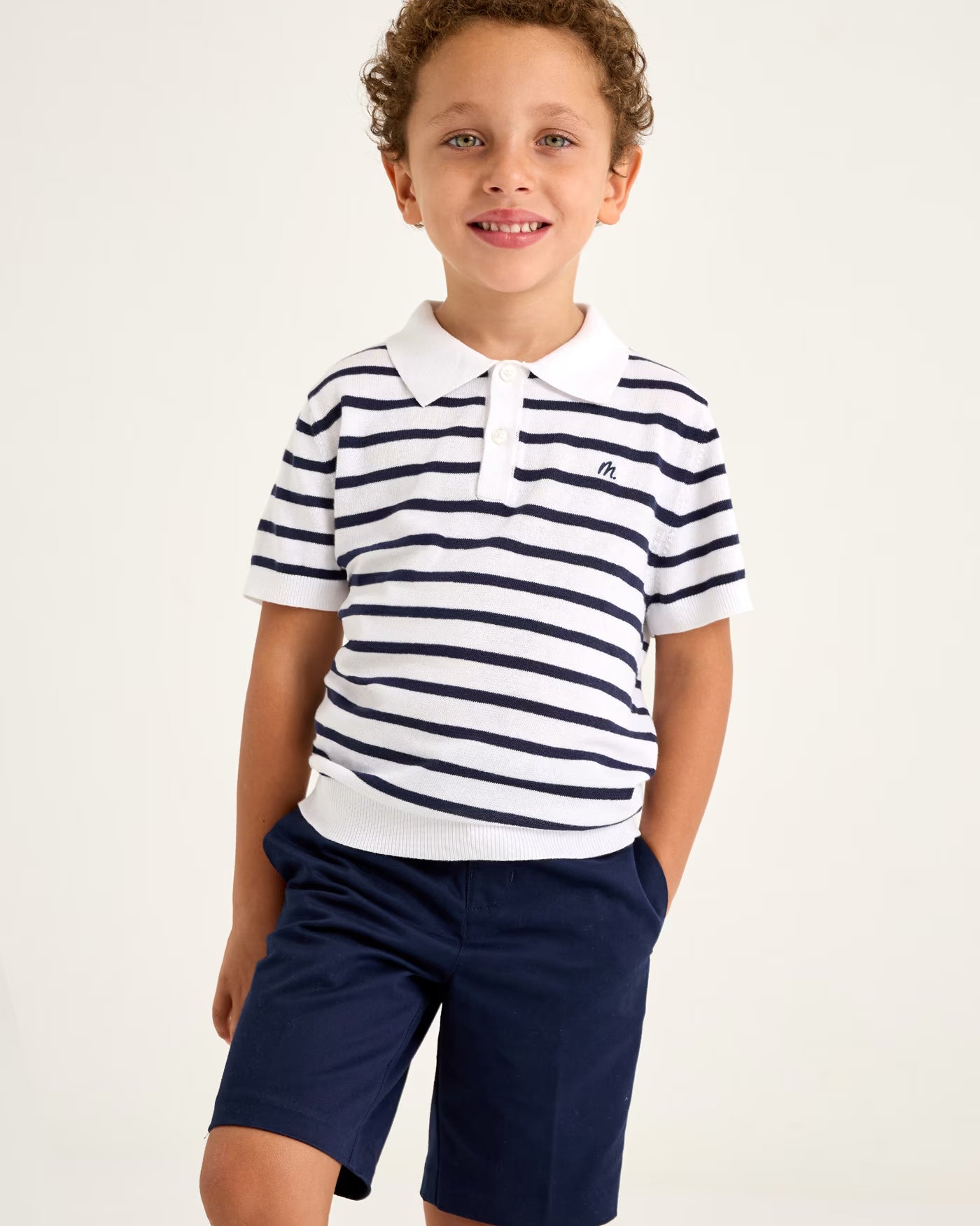 Bermuda suiting elegante bambino Mayoral blu marino Mayoral Blu navy