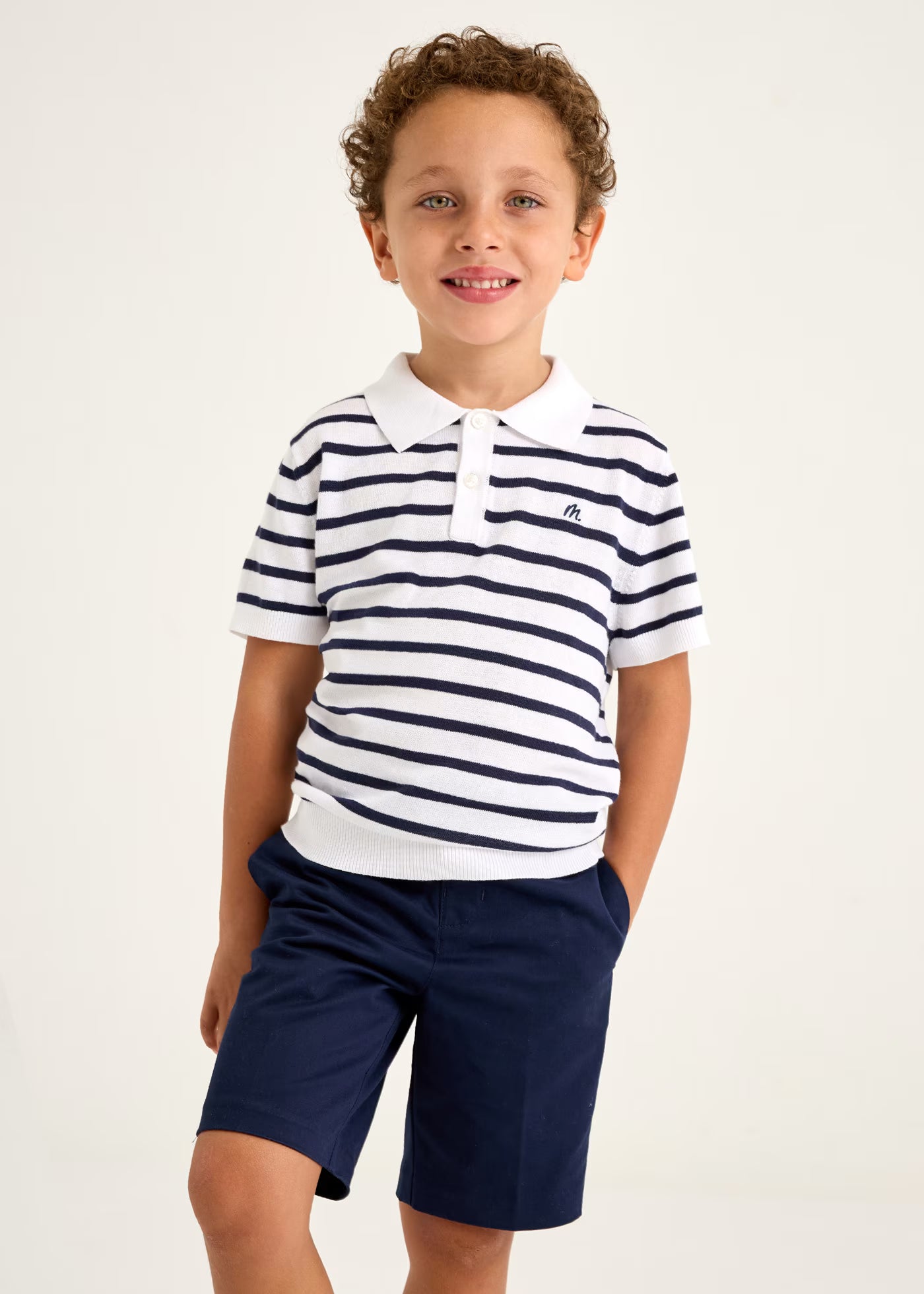 Bermuda suiting elegante bambino Mayoral blu marino Mayoral Blu navy