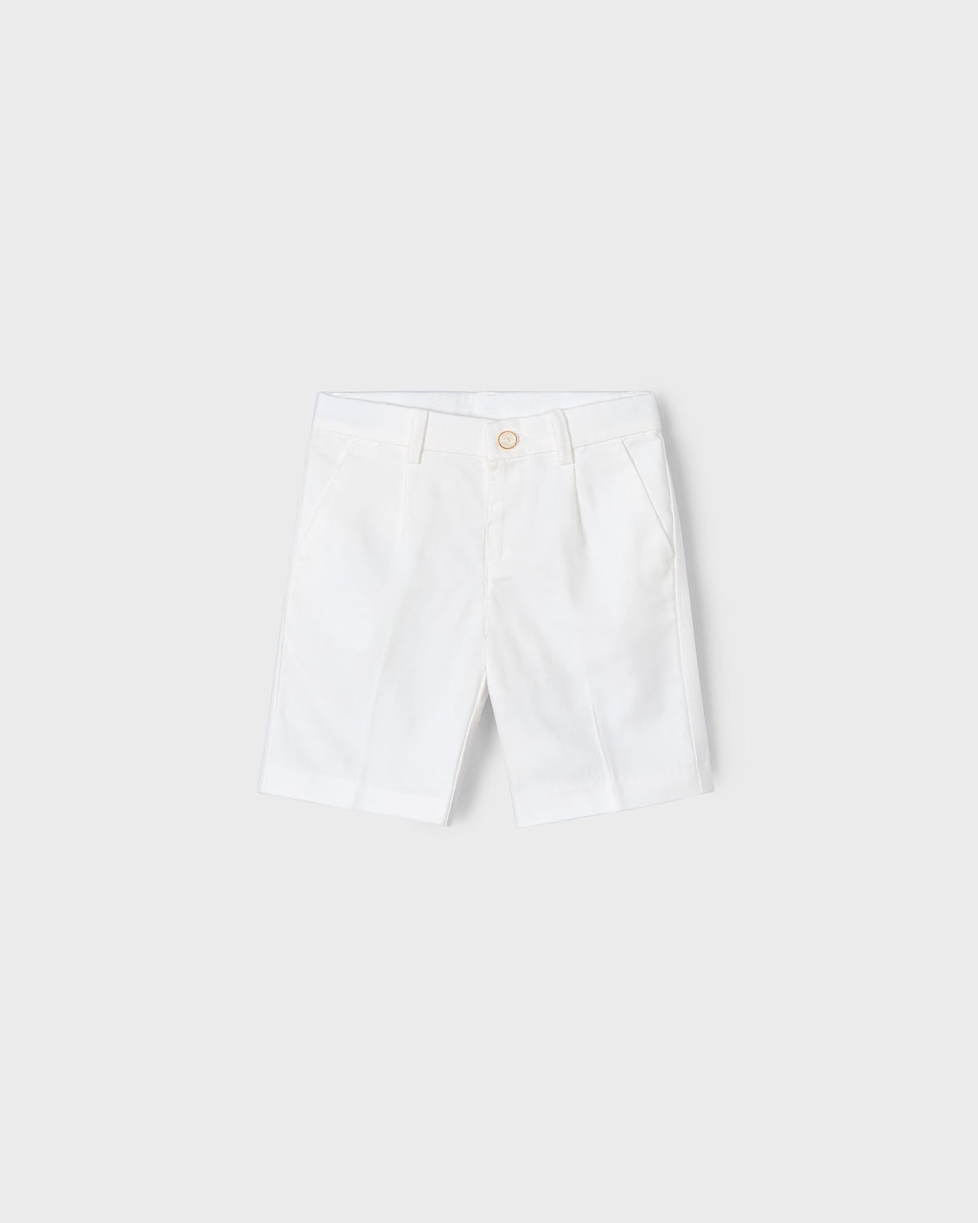 Bermuda suiting lino elegante bambino Mayoral panna Mayoral Panna