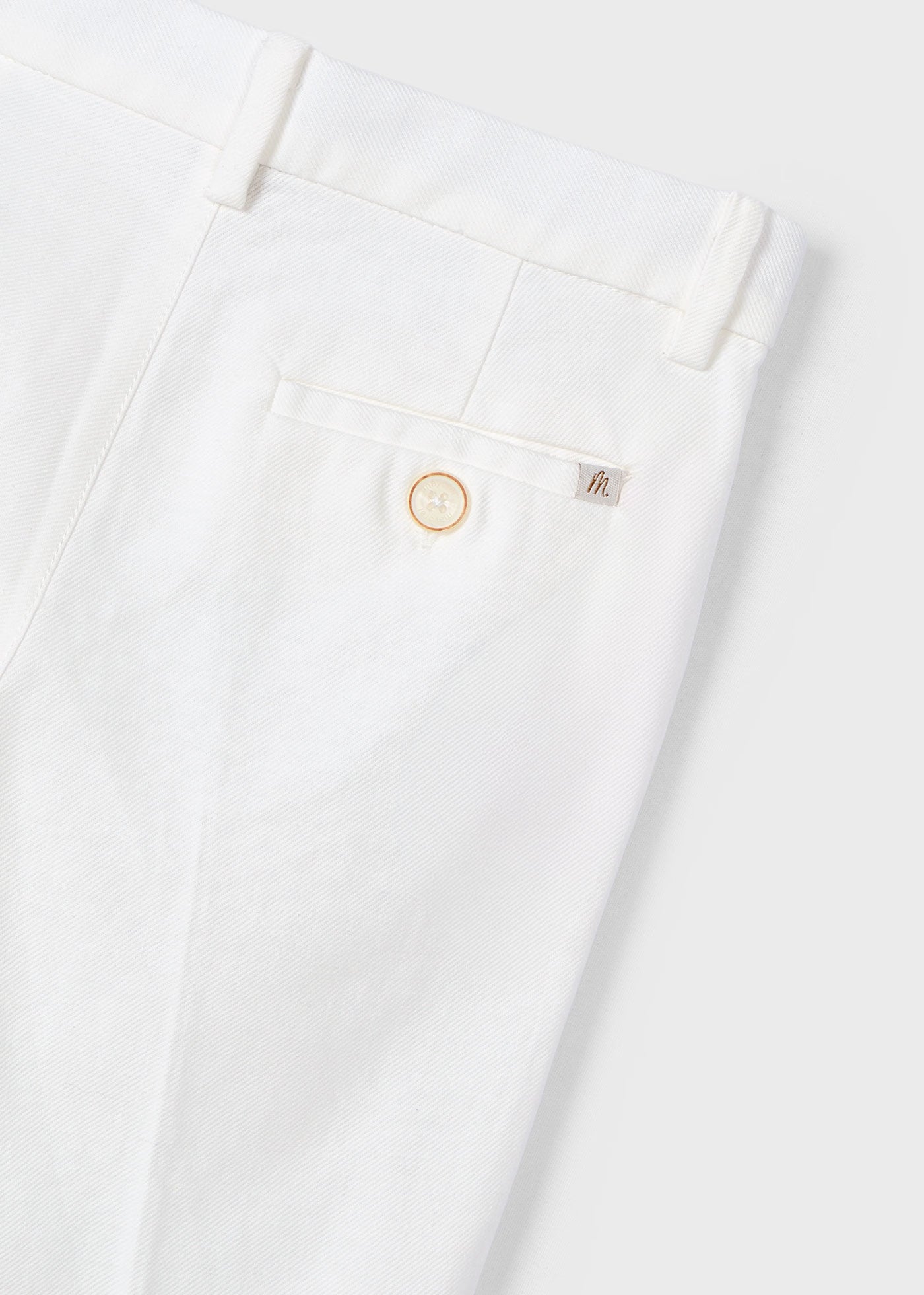 Bermuda suiting lino elegante bambino Mayoral panna Mayoral Panna