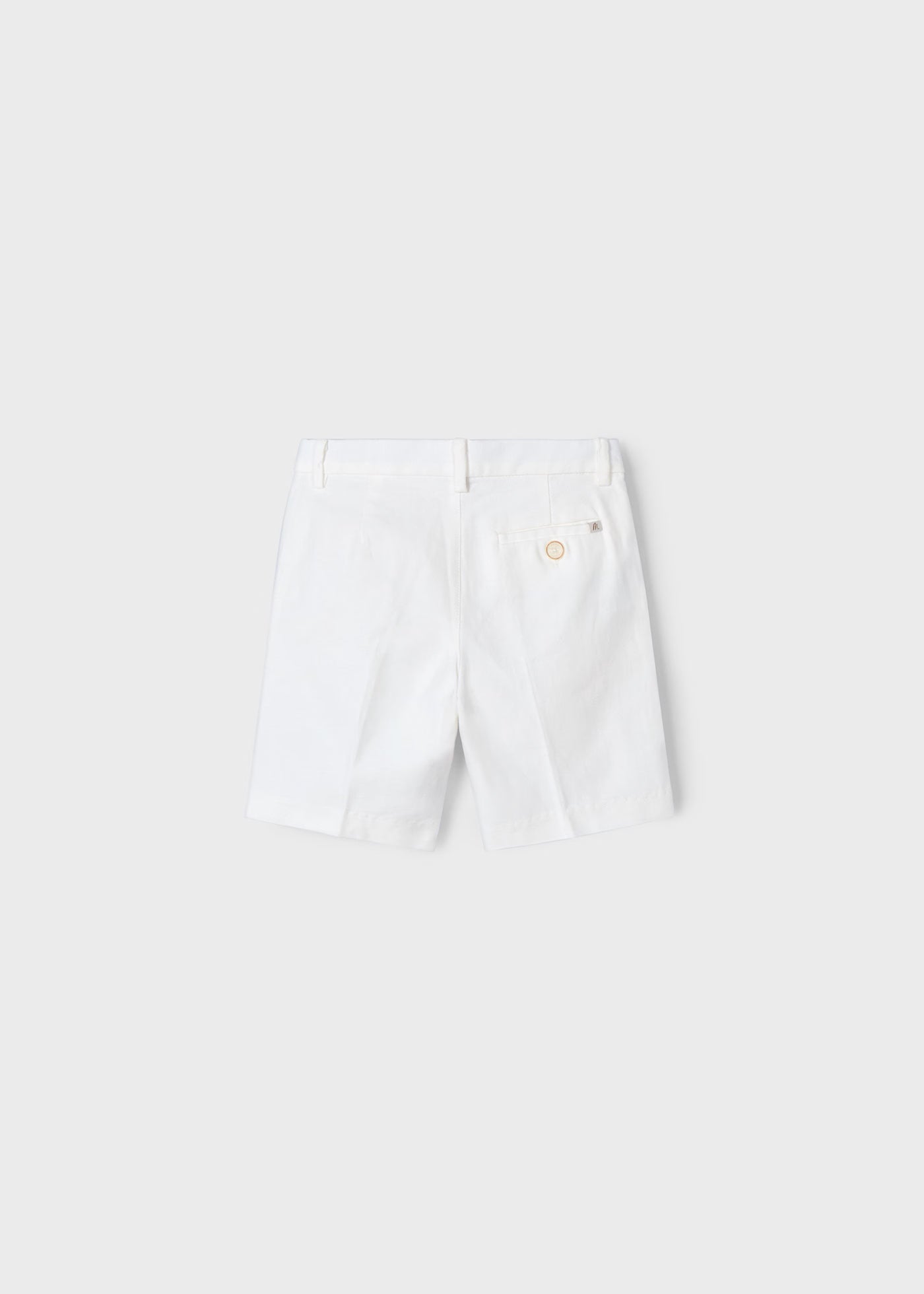 Bermuda suiting lino elegante bambino Mayoral panna Mayoral Panna