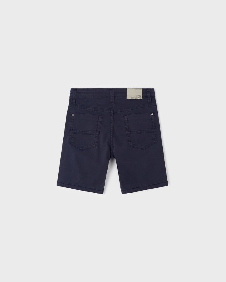 Bermuda twill bambino Mayoral blu navy - ErreGiModaBimbo